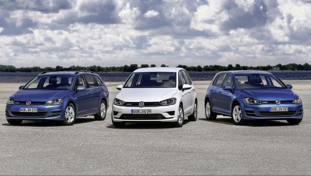 New VW Golf range features ultra-frugal petrol engine